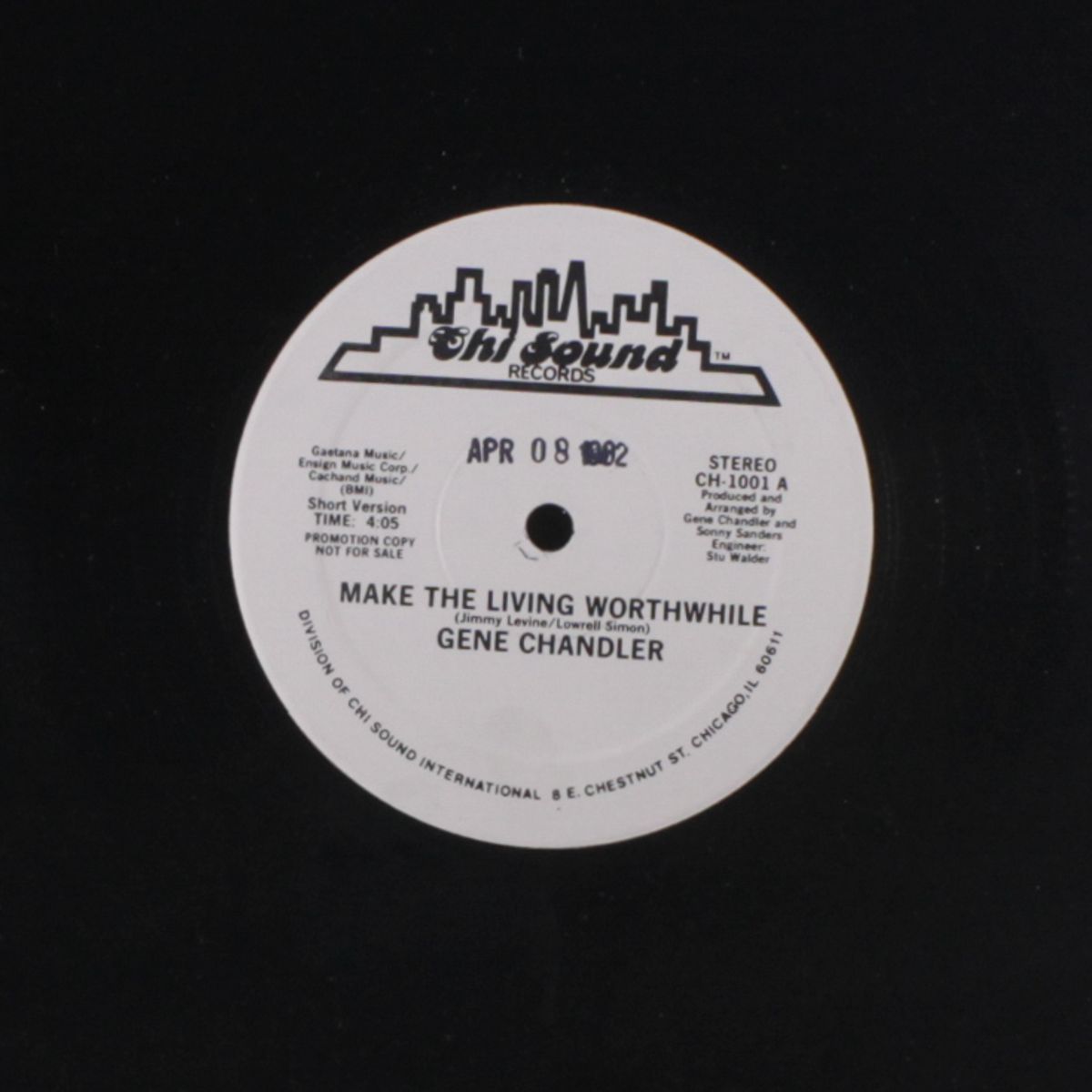 make the living worthwhile / disco version by GENE CHANDLER