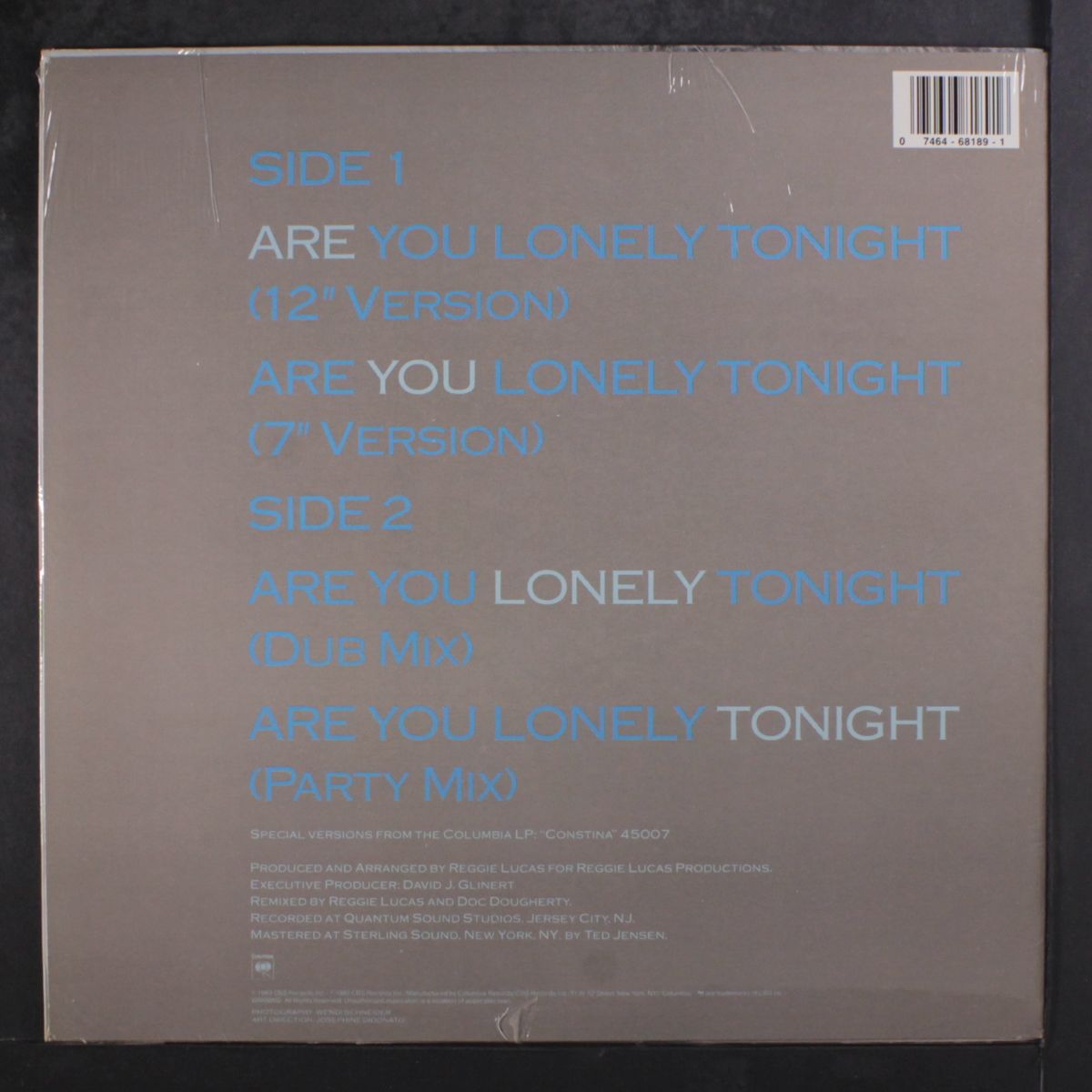 are you lonely tonight by CONSTINA