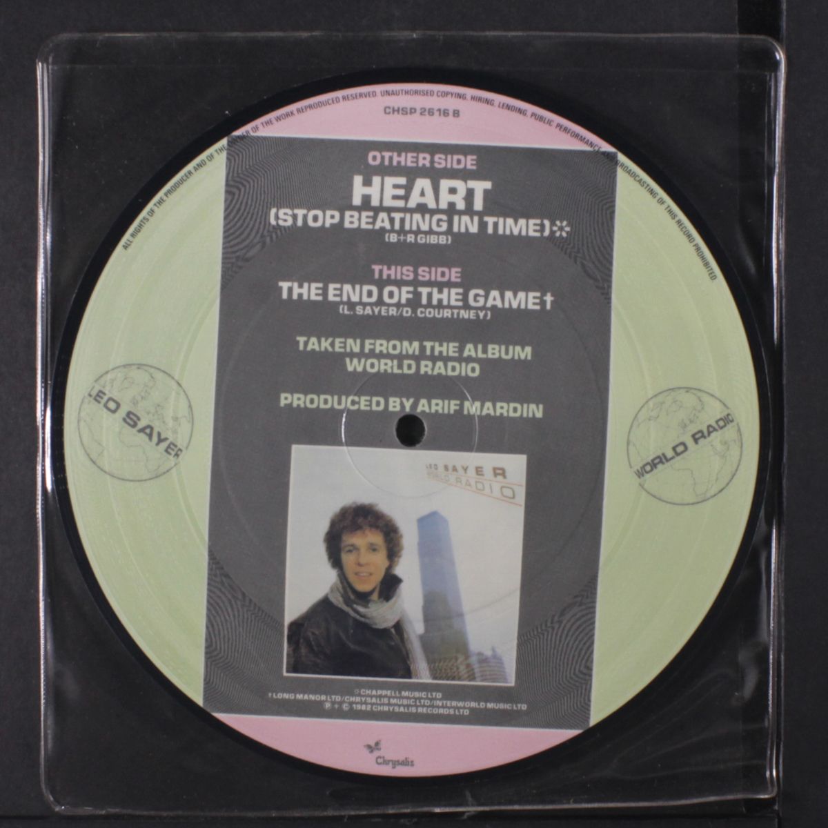 heart / the end of the game by LEO SAYER