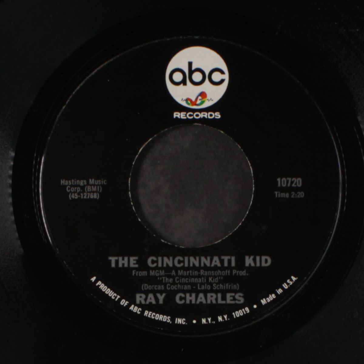 the cincinnati kid / that's all i am to you by RAY CHARLES