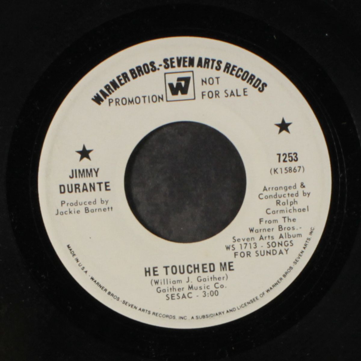 amen / he touched me by JIMMY DURANTE