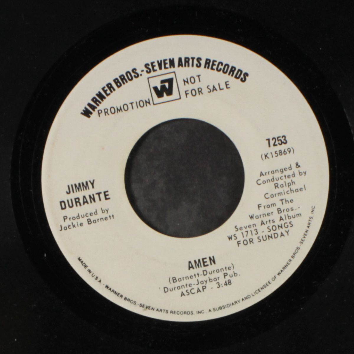 amen / he touched me by JIMMY DURANTE