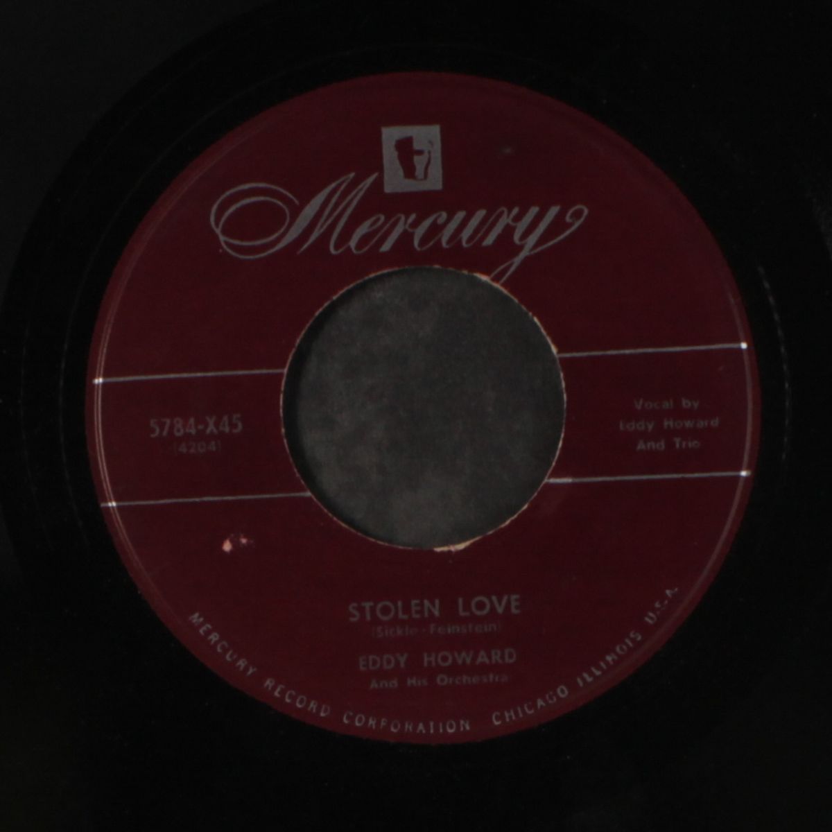 stolen love / wishin' by EDDY HOWARD