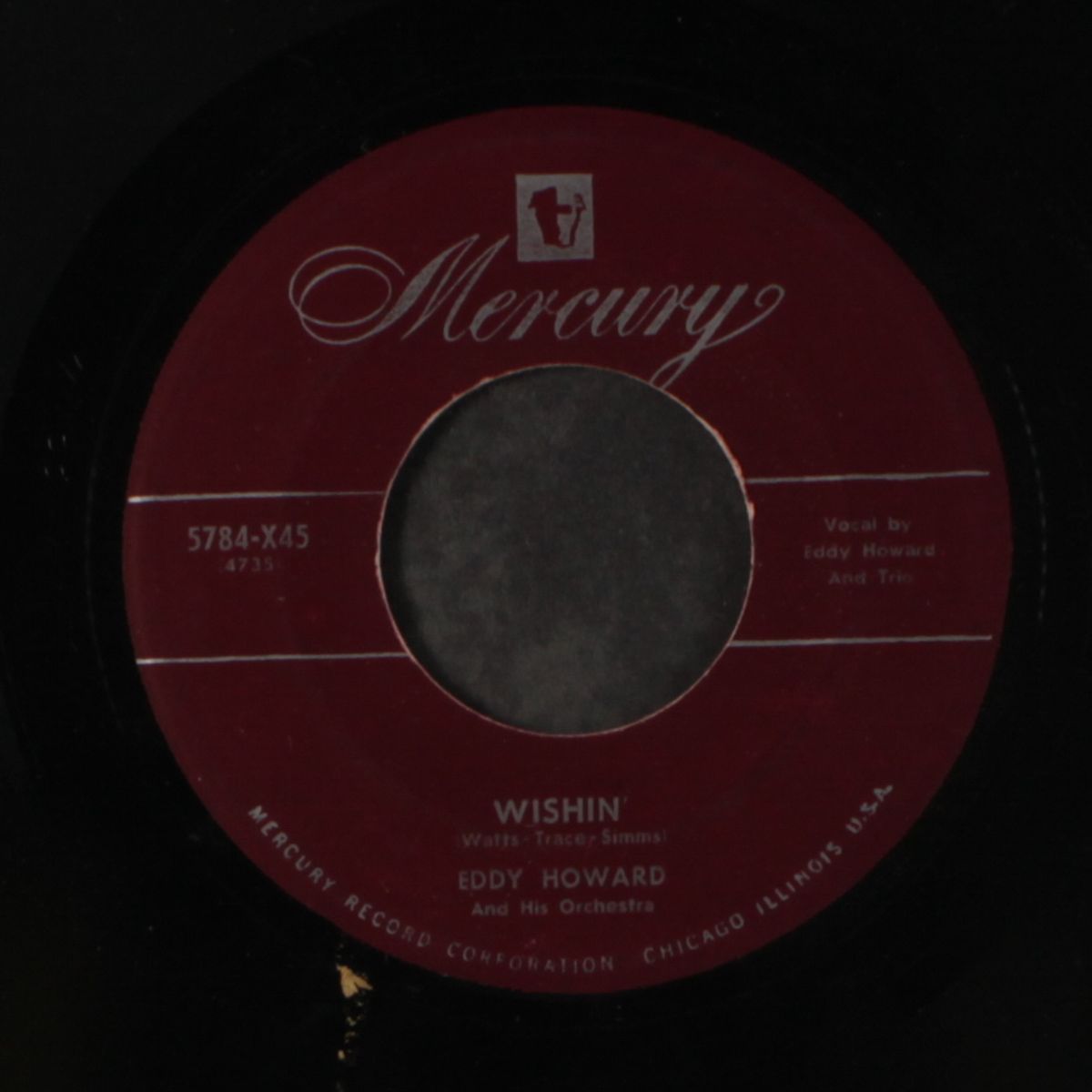 stolen love / wishin' by EDDY HOWARD