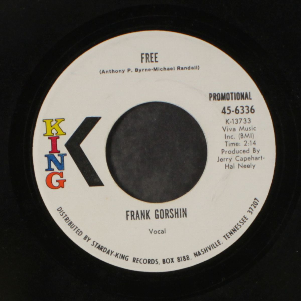 turn around, look at me / free by FRANK GORSHIN