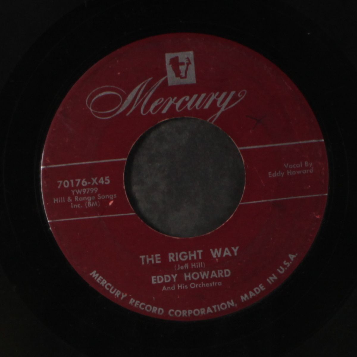 the right way / love every moment you live by EDDY HOWARD