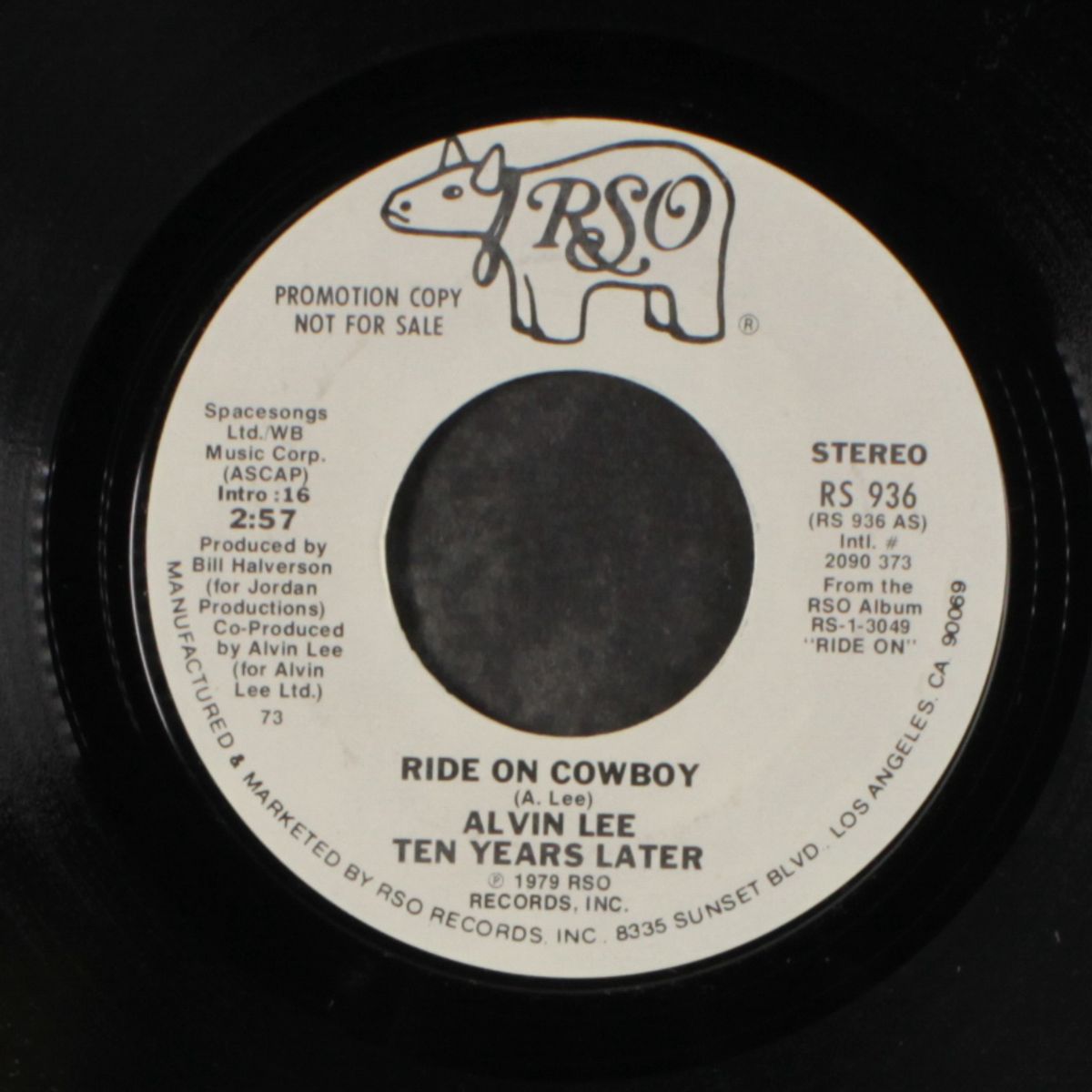 ride on cowboy / mono by ALVIN LEE & TEN YEARS LATER