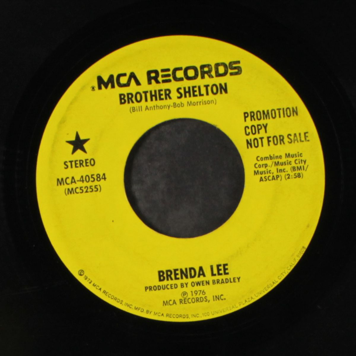brother shelton / same by BRENDA LEE