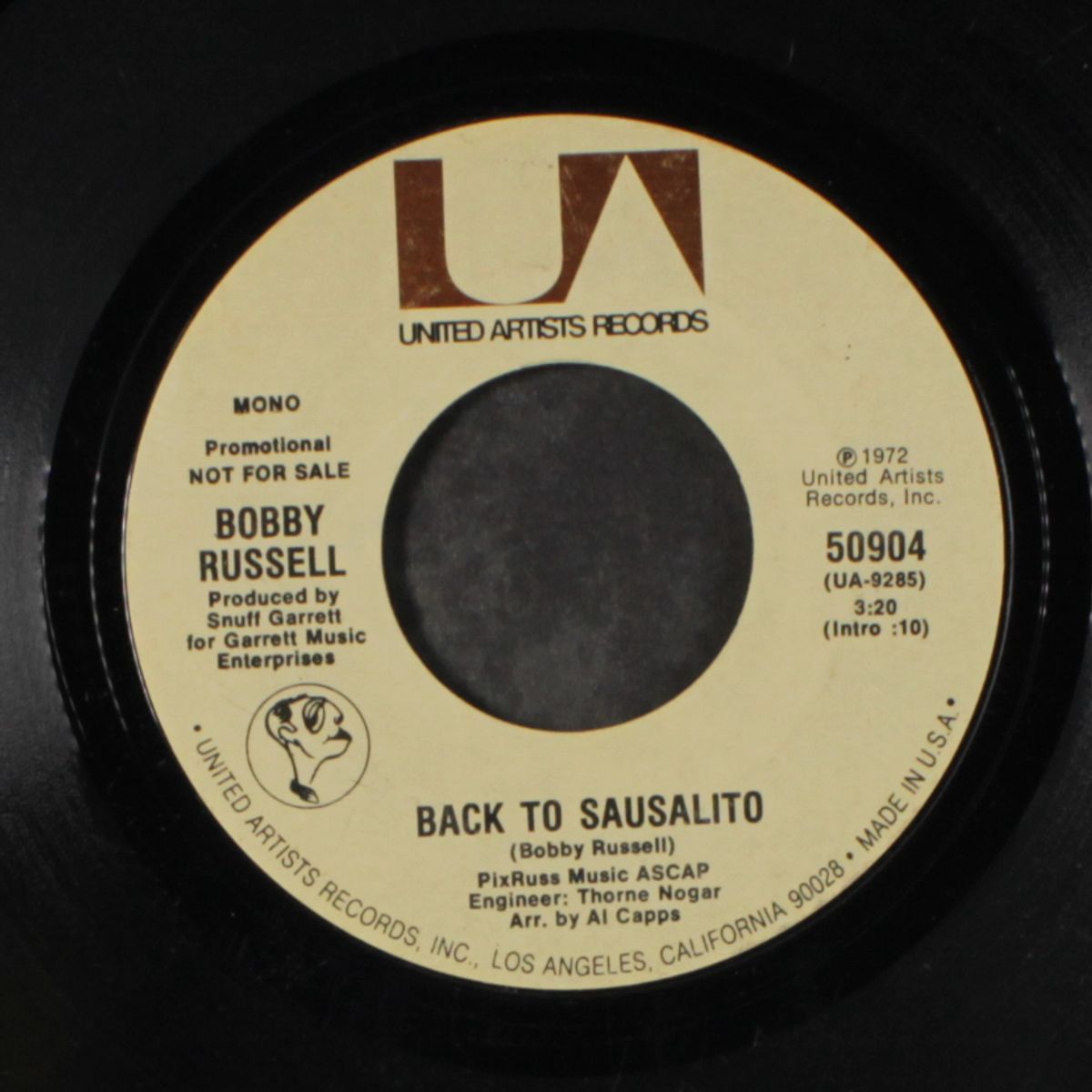 back to sausalito / mono by BOBBY RUSSELL