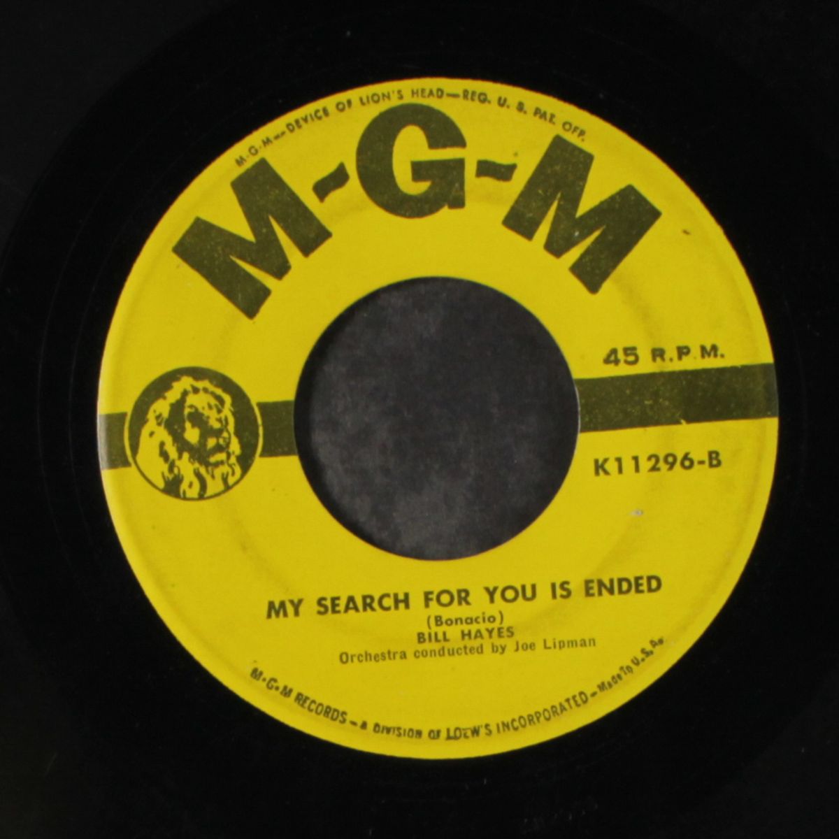 say you'll wait for me / my search for you is ended by BILL HAYES