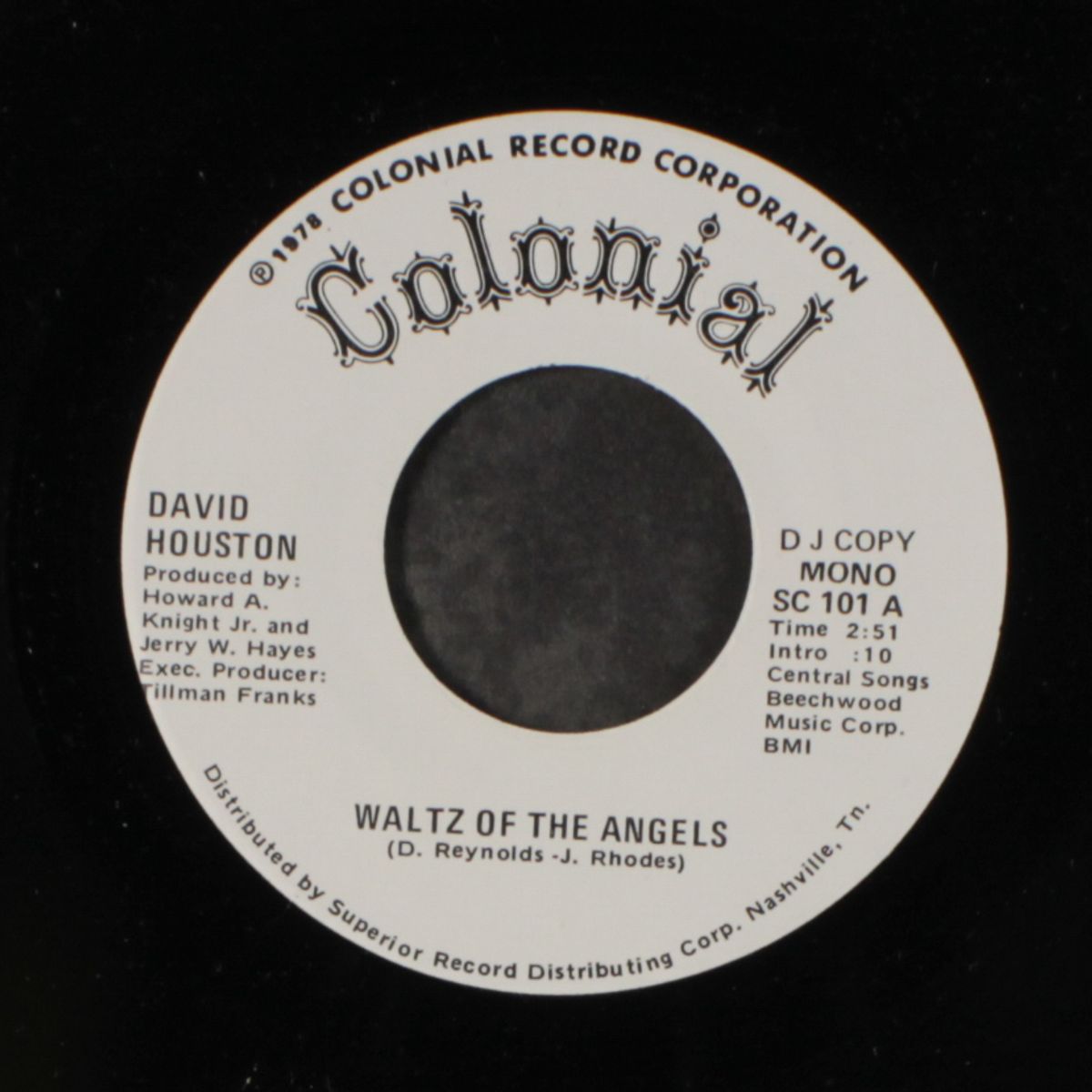 waltz of the angels / mono by DAVID HOUSTON