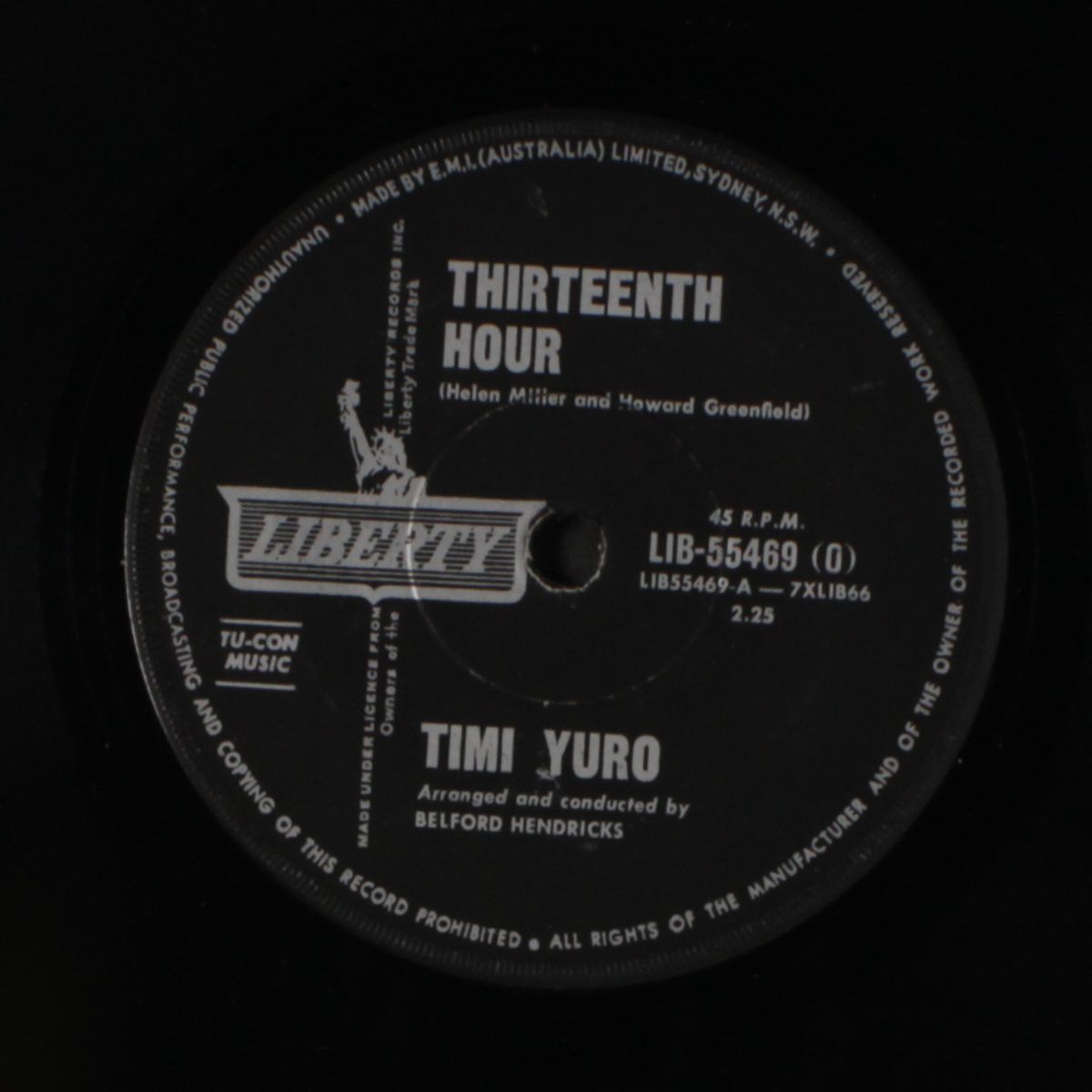 what's a matter baby / thirteenth hour by TIMI YURO