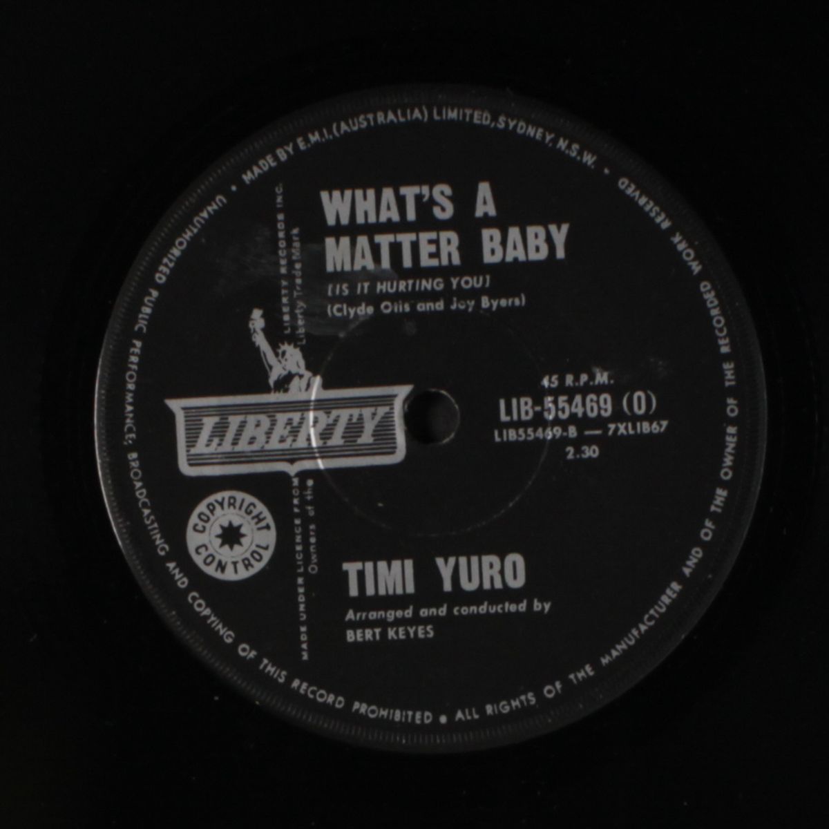what's a matter baby / thirteenth hour by TIMI YURO