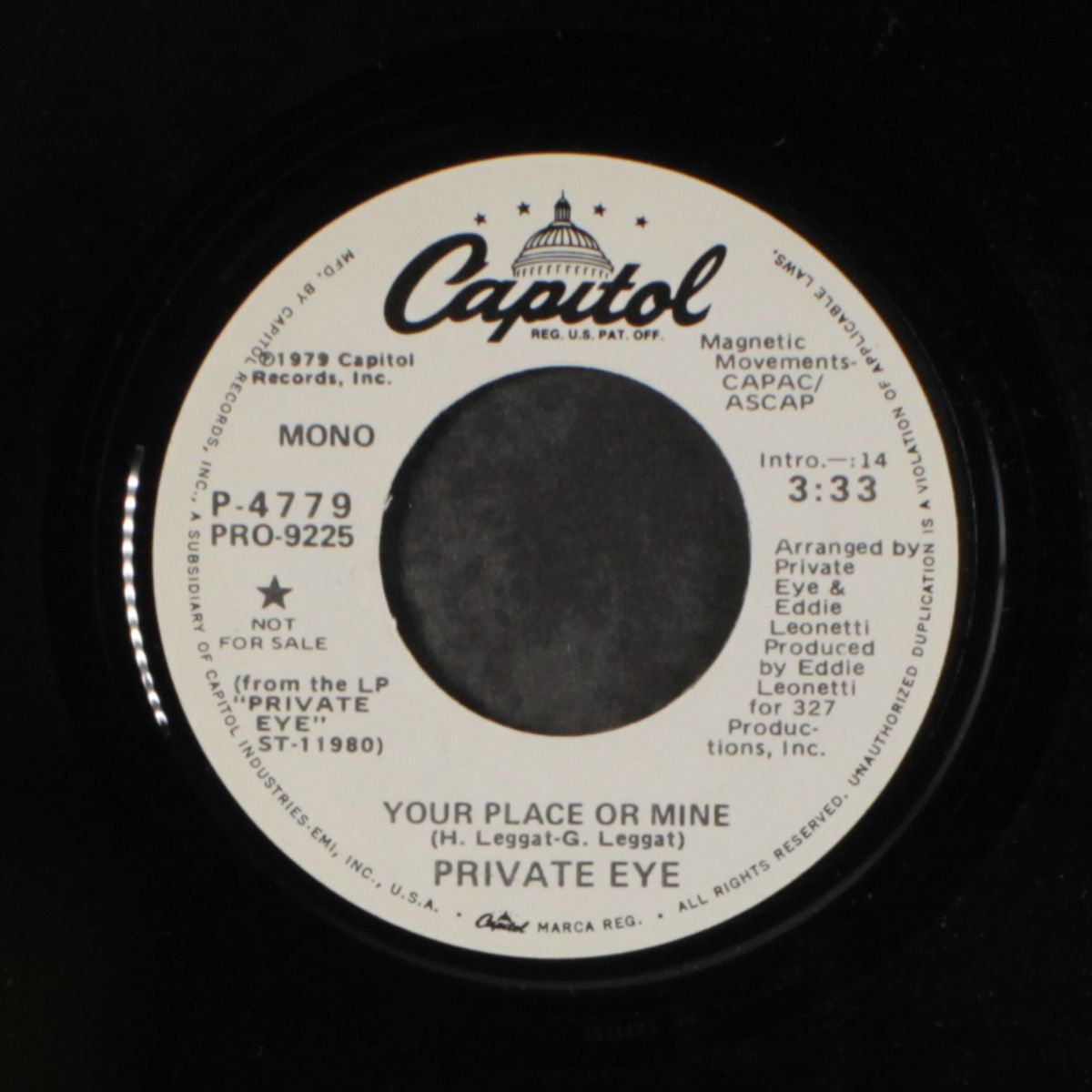 your place or mine / mono by PRIVATE EYE