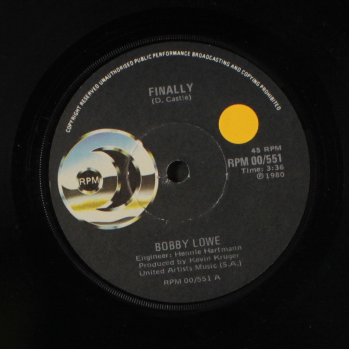 finally / without you by BOBBY LOWE
