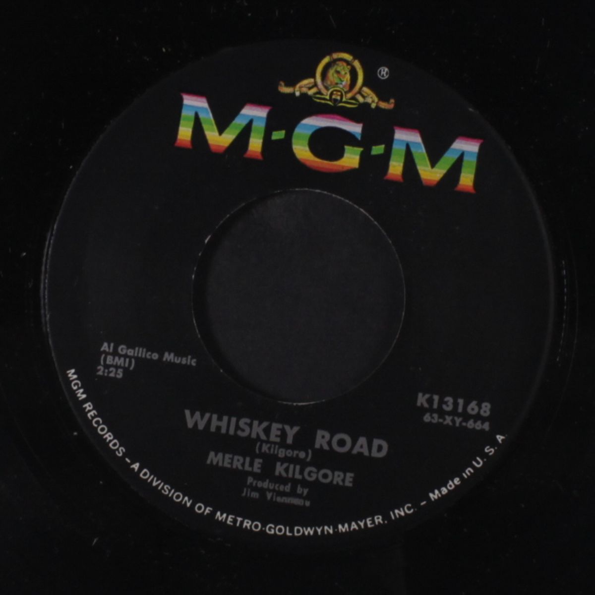 whiskey road / five miles down the road by MERLE KILGORE