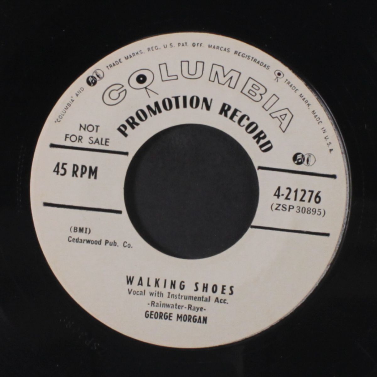 sweetheart / walking shoes by GEORGE MORGAN