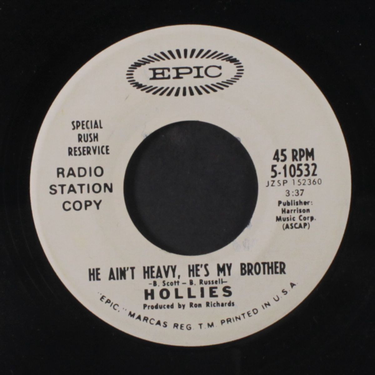 he ain't heavy, he's my brother / mono by HOLLIES