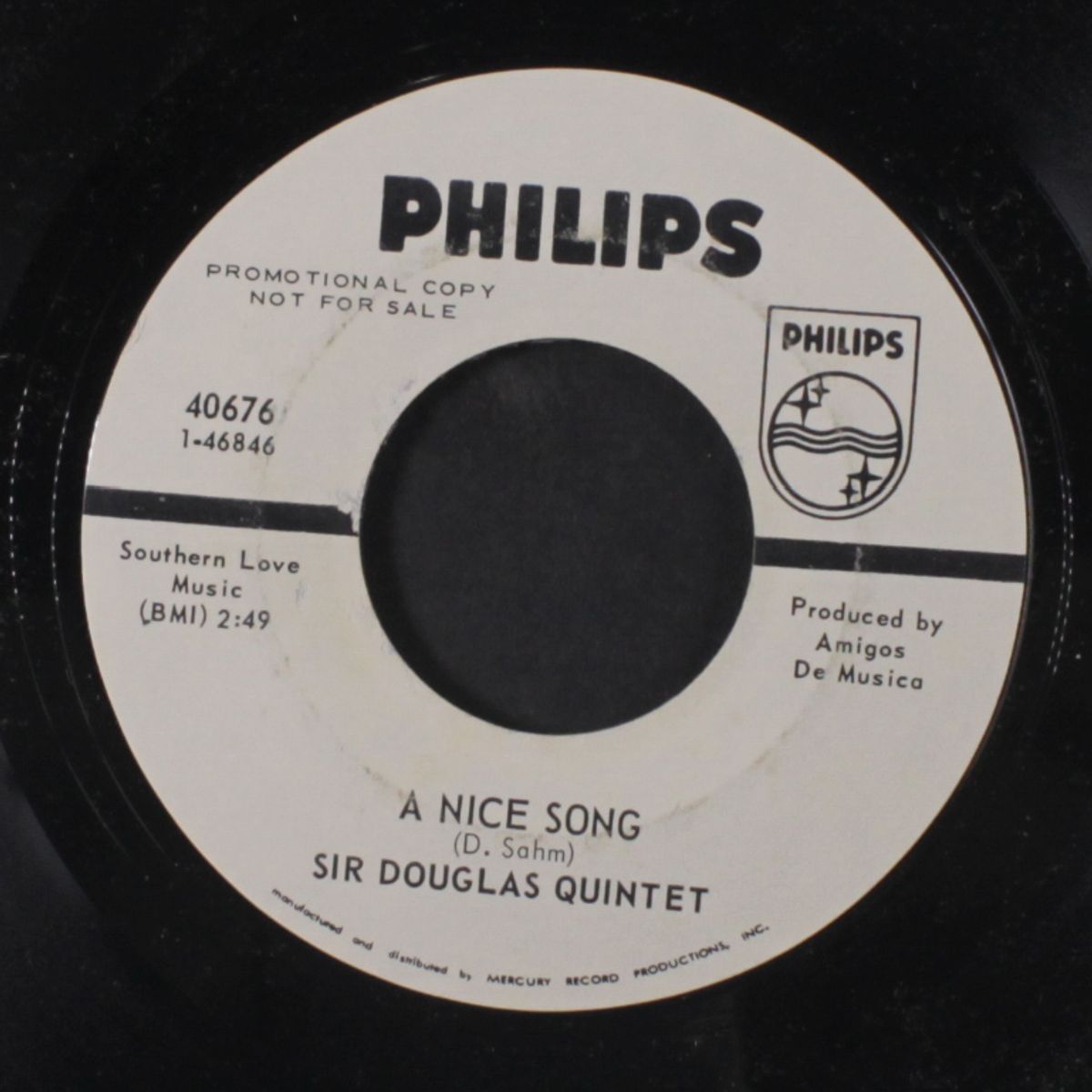 what about tomorrow? / a nice song by SIR DOUGLAS QUINTET