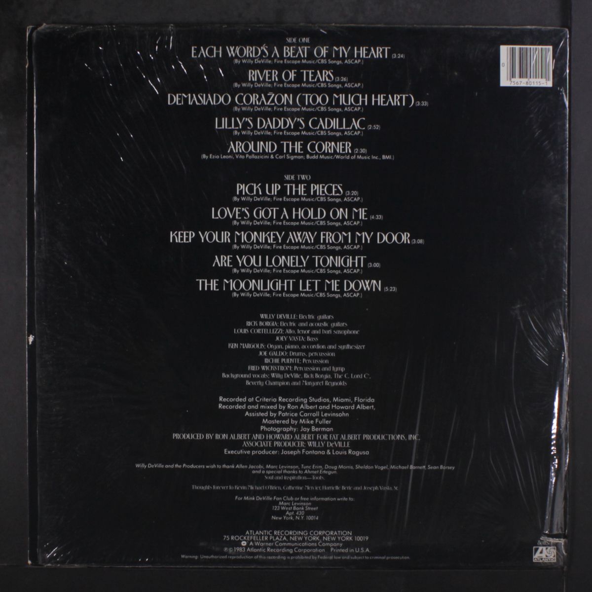 where angels fear to tread by MINK DEVILLE