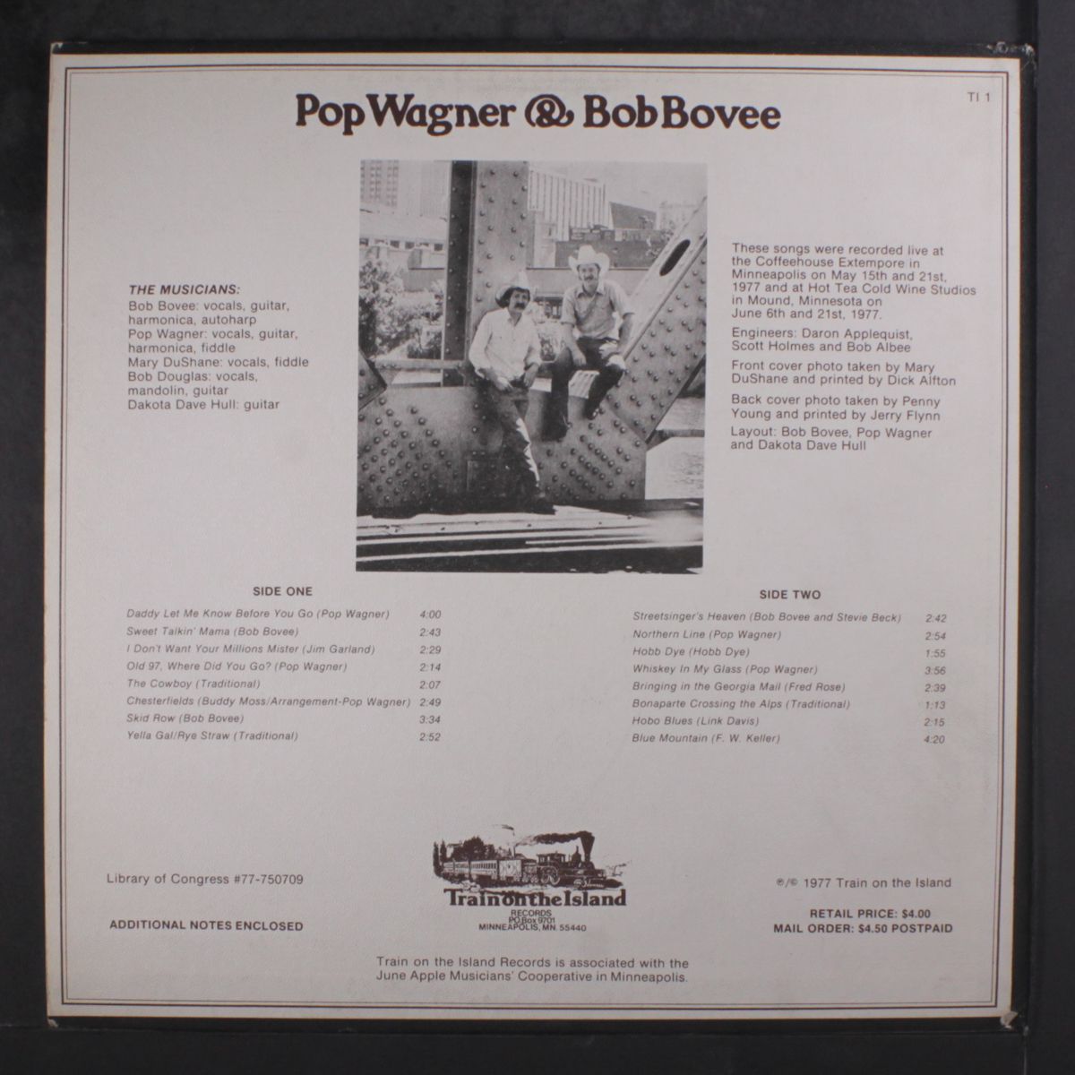 pop wagner & bob bovee by POP WAGNER & BOB BOVEE