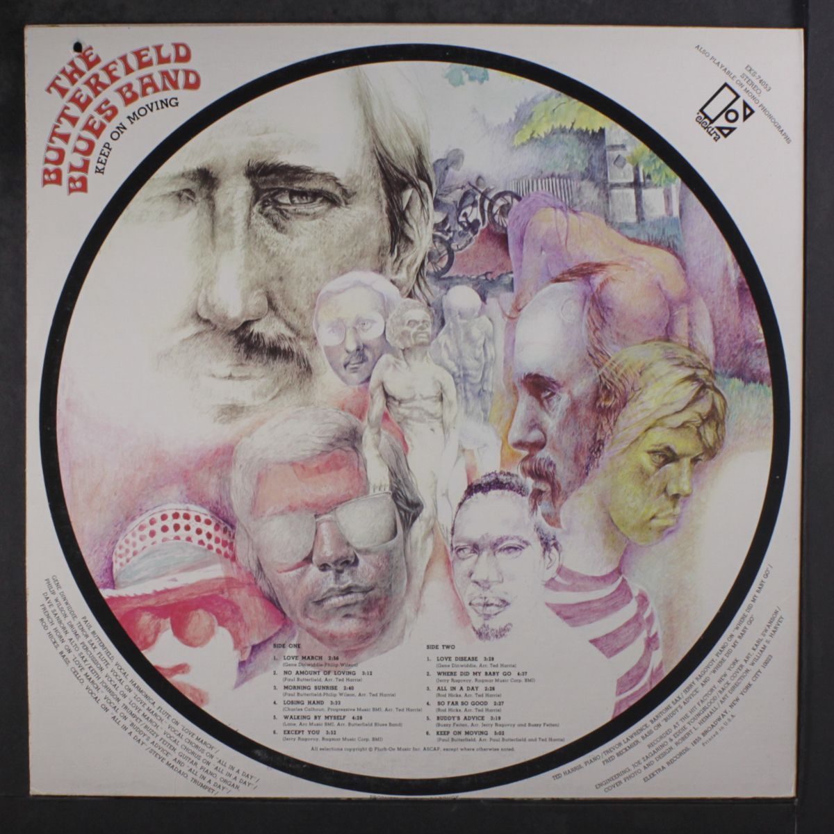 keep on moving by BUTTERFIELD BLUES BAND