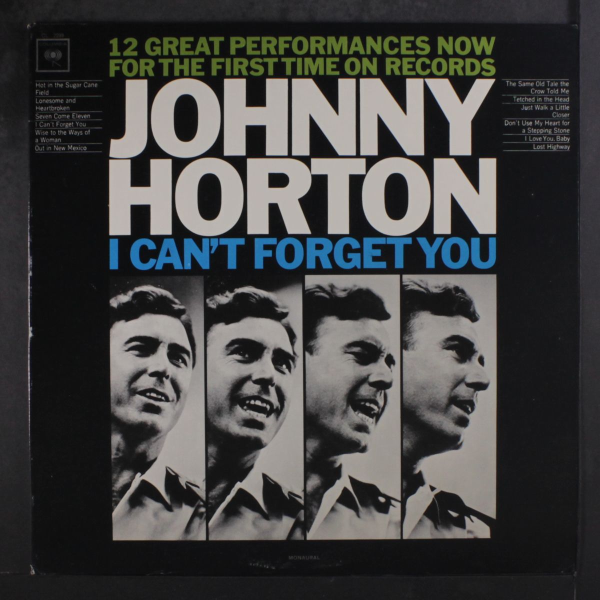 i can't forget you by JOHNNY HORTON