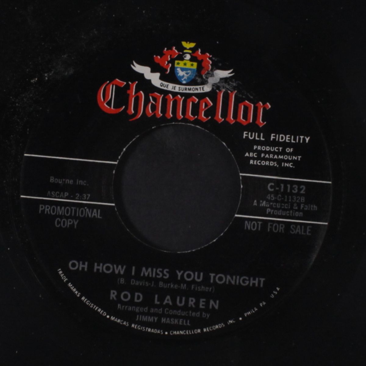 blame your friends / oh how i miss you tonight by ROD LAUREN
