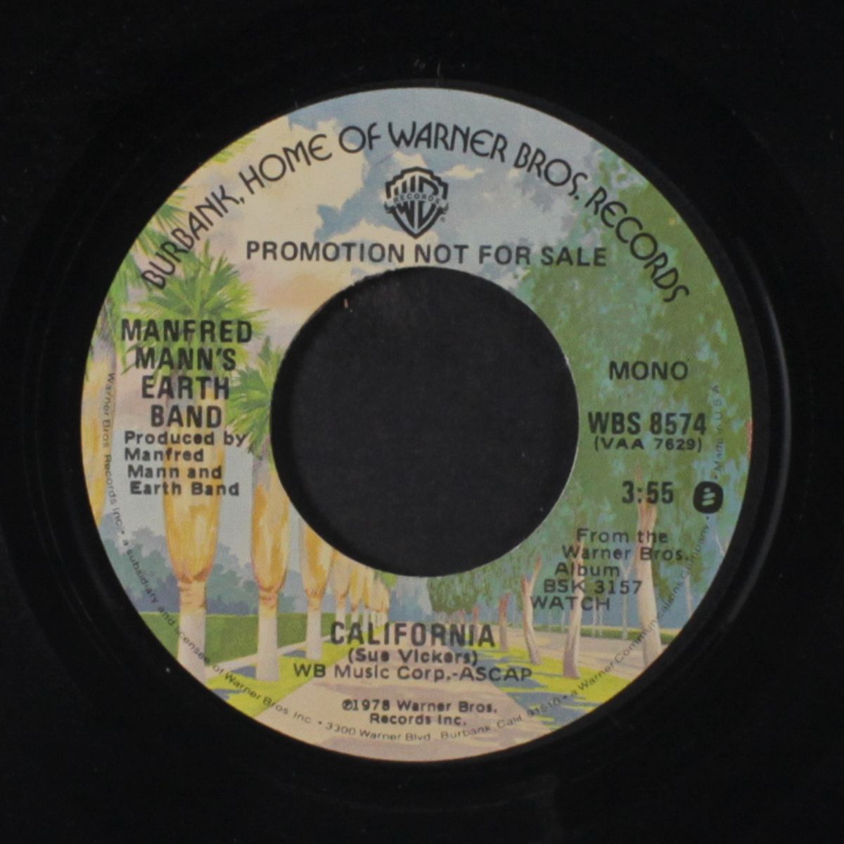 california / mono by MANFRED MANN'S EARTH BAND