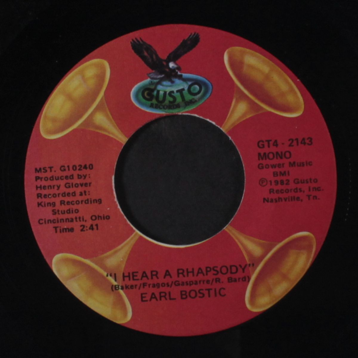 i hear a rhapsody / night & day by EARL BOSTIC