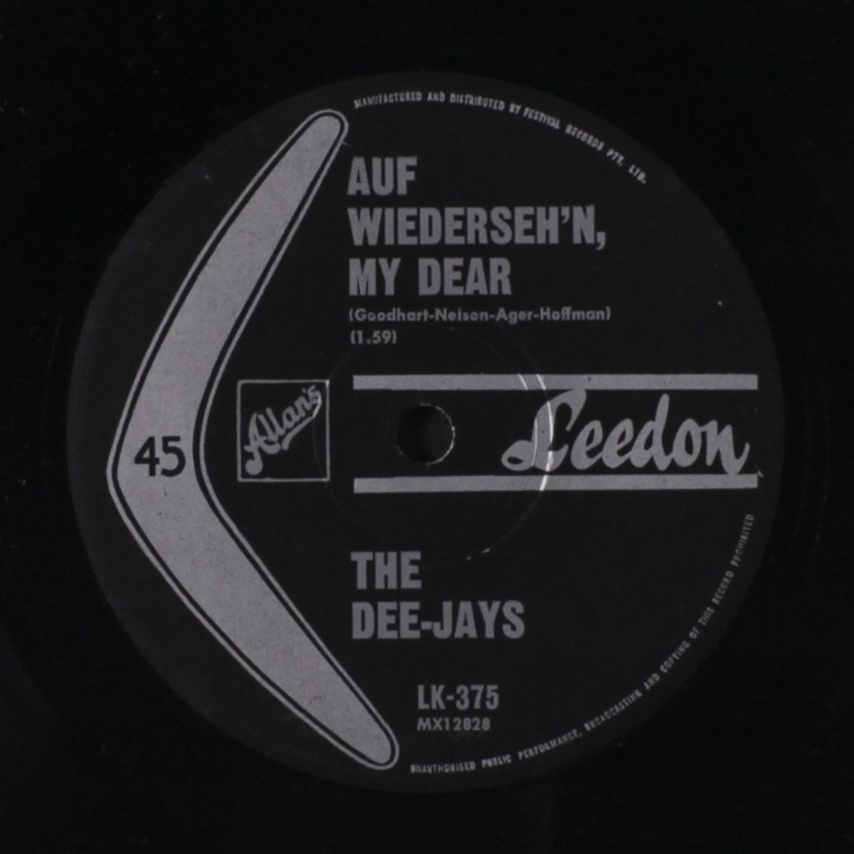 hoots, mon / auf wiederseh'n, my dear by DEE-JAYS