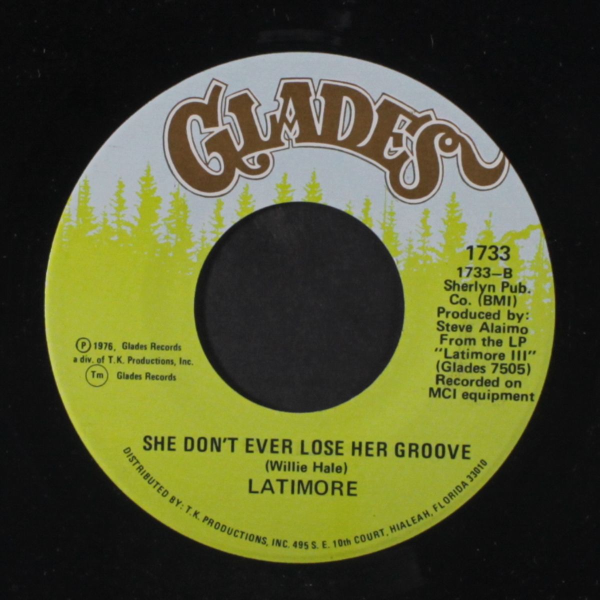 qualified man /she don't ever lose her groove by LATIMORE