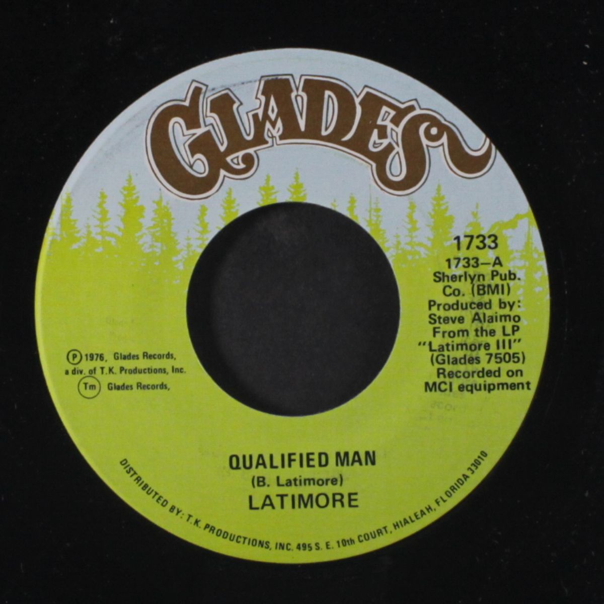 qualified man /she don't ever lose her groove by LATIMORE