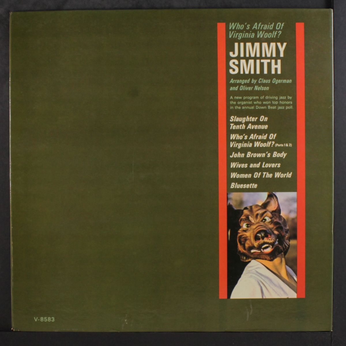 who's afraid of virginia woolf? by JIMMY SMITH