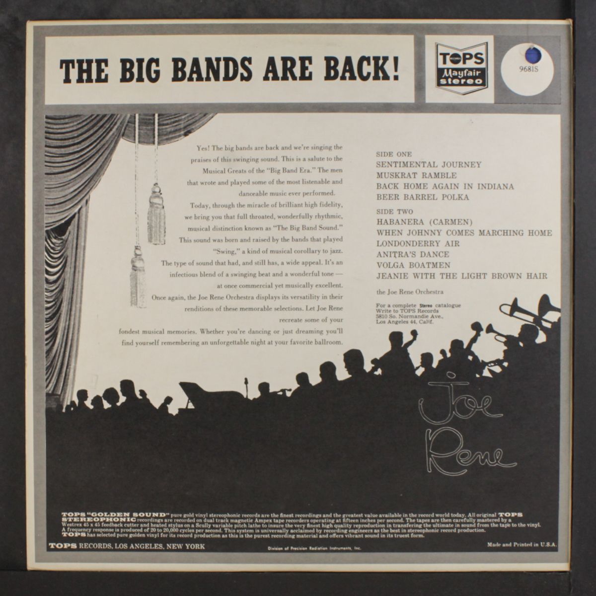 the big bands are back by JOE RENE