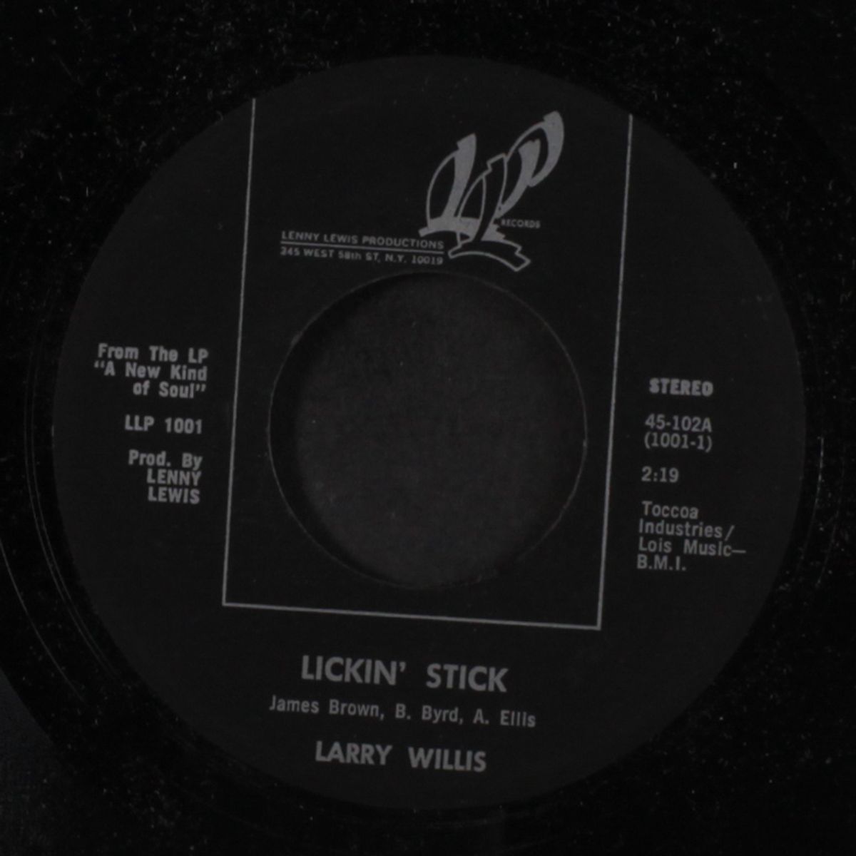 lickin' stick / holiday in barbados by LARRY WILLIS