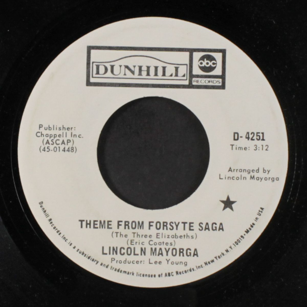 theme from forsyte saga / the people of rio by LINCOLN MAYORGA