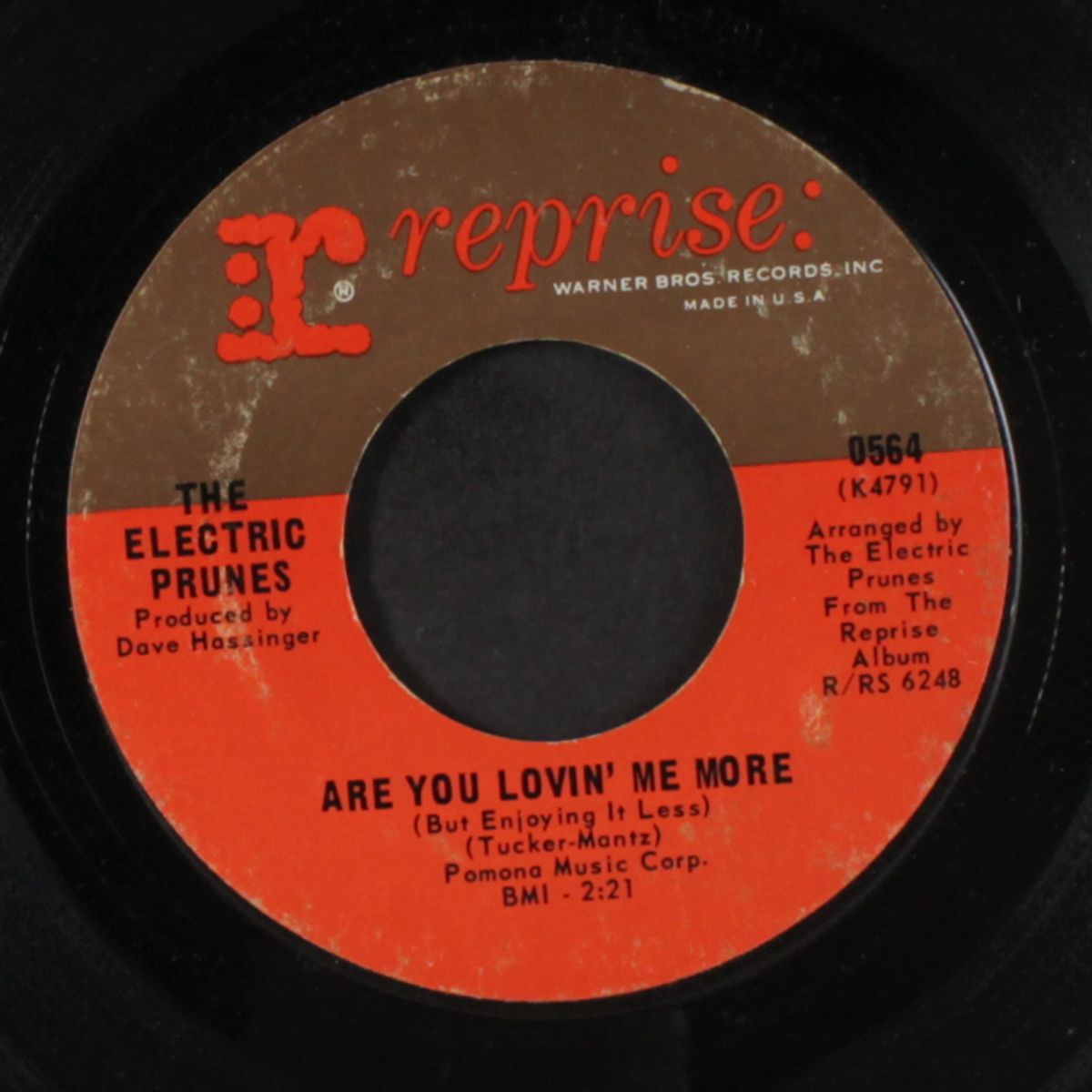 get me to the world on time / are you lovin' me more by ELECTRIC PRUNES