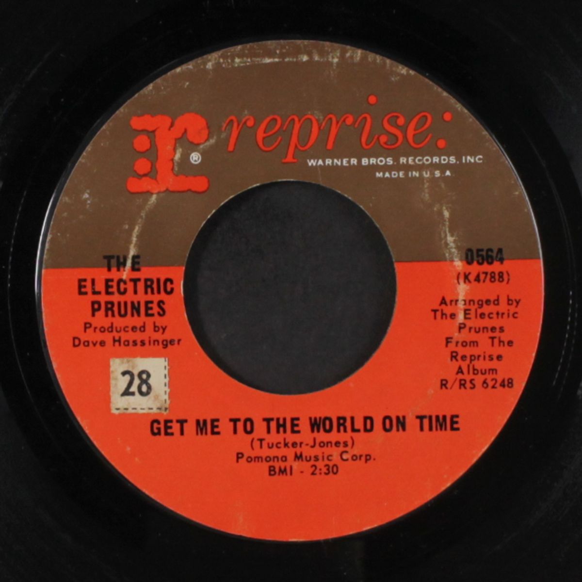 get me to the world on time / are you lovin' me more by ELECTRIC PRUNES