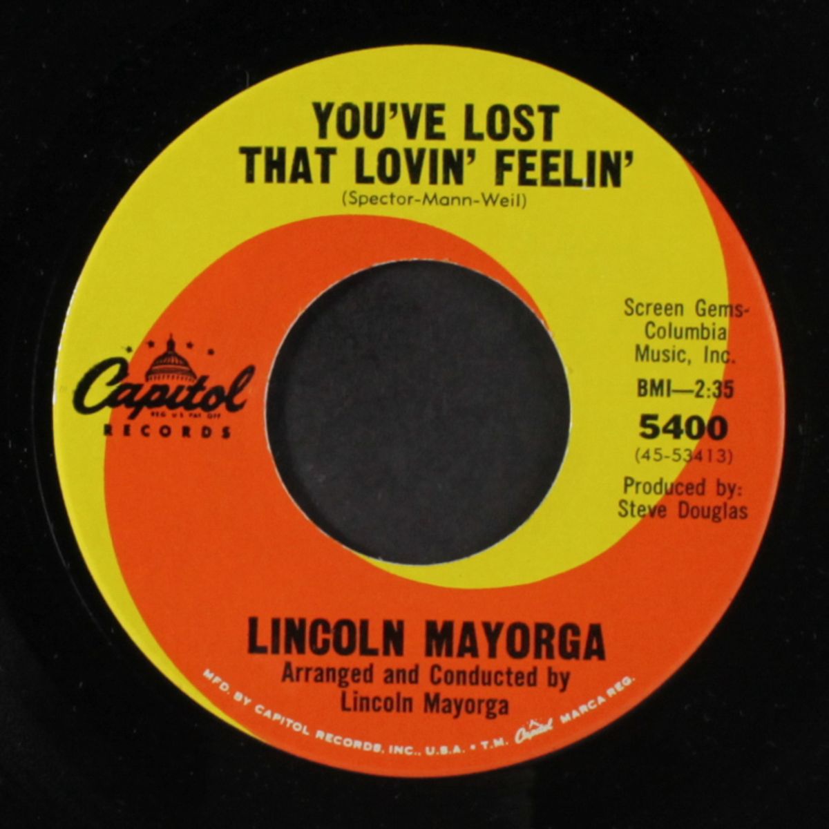 theme from lord jim / you've lost that lovin' feelin' by LINCOLN MAYORGA