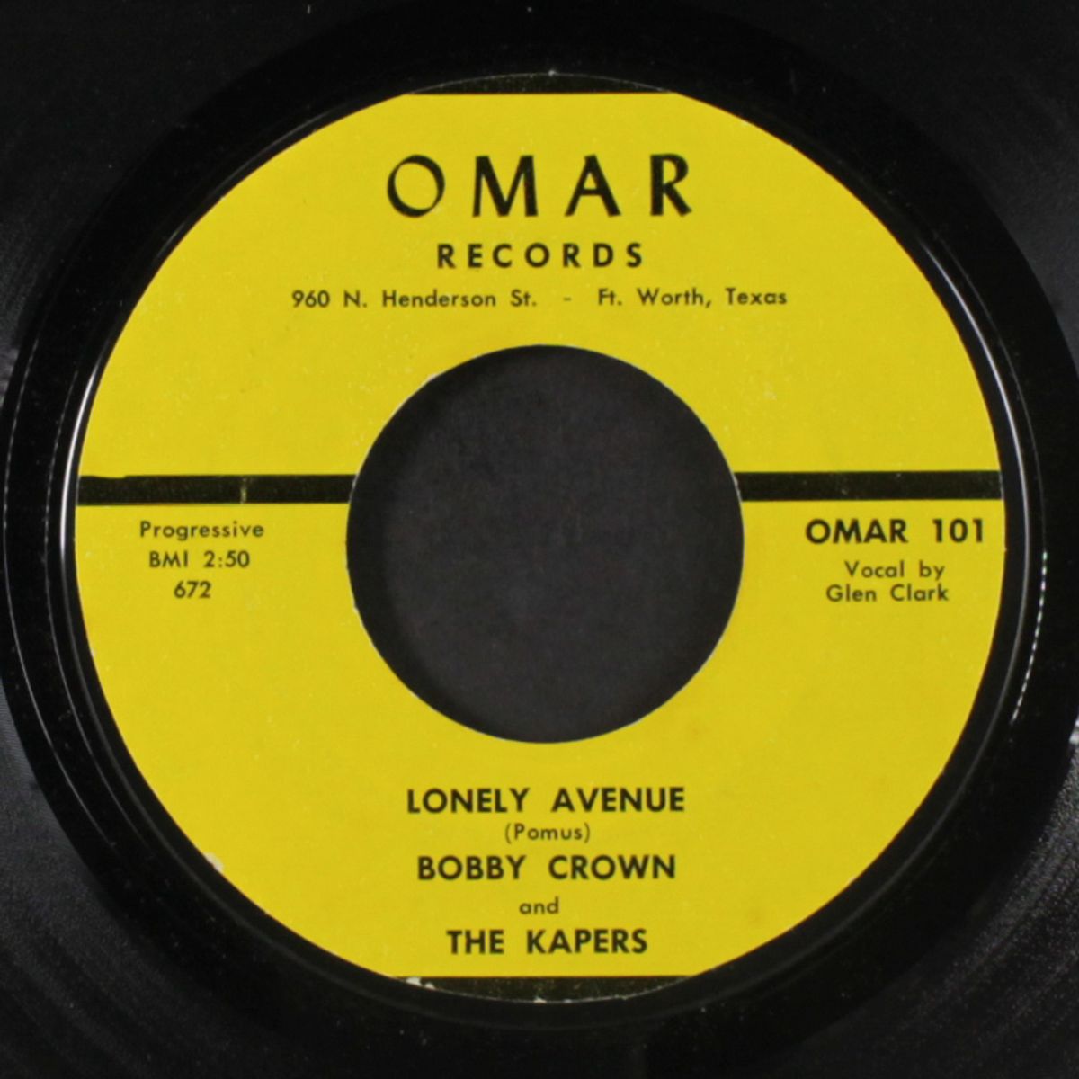 diddley-daddy / lonely avenue by BOBBY CROWN
