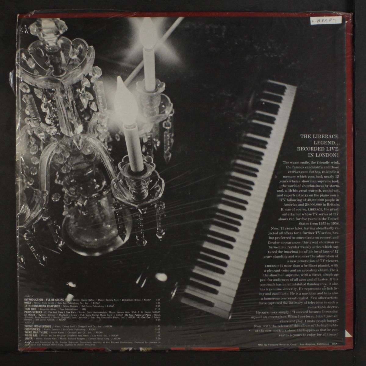 the legend by LIBERACE