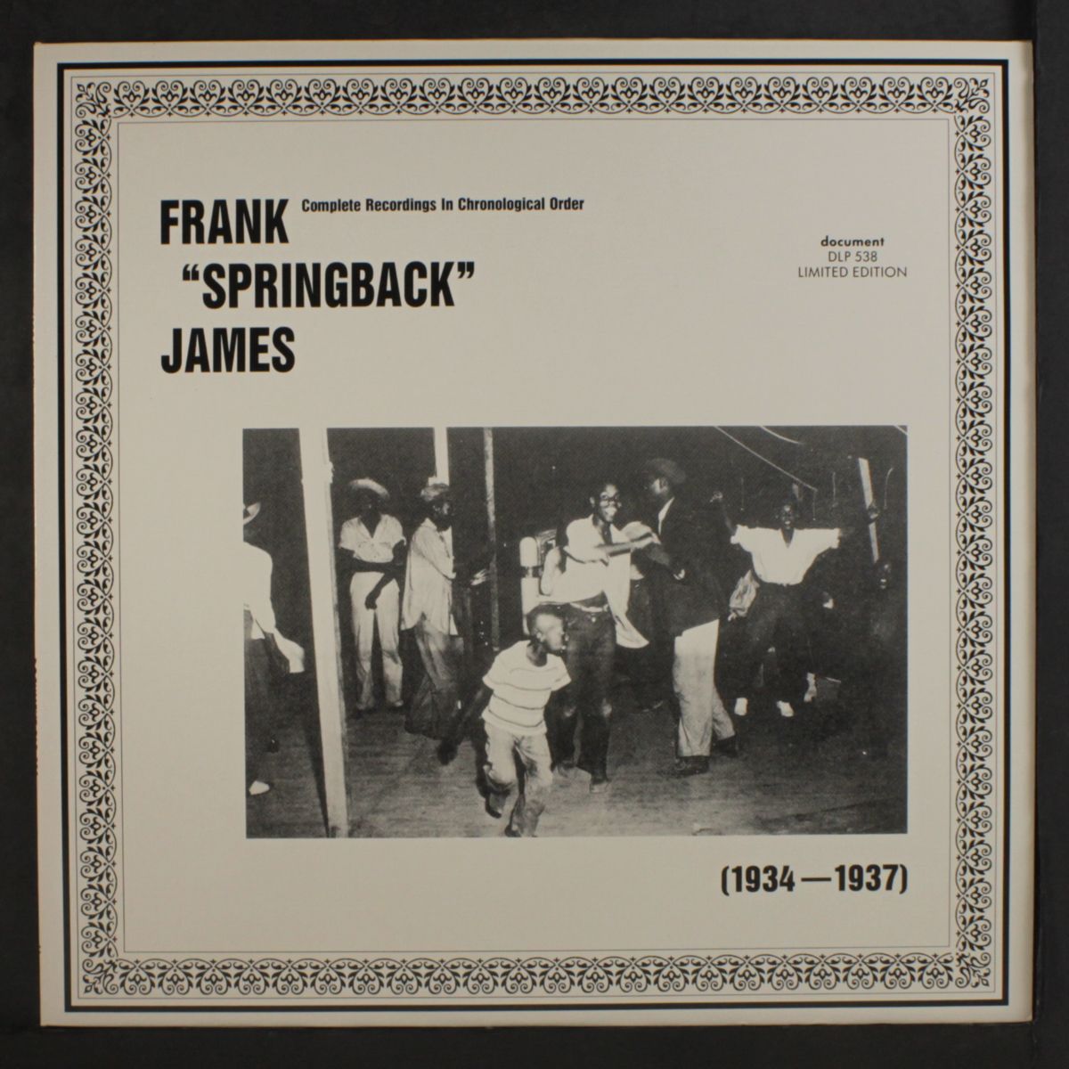 1934-1937 by FRANK 'SPRINGBACK' JAMES