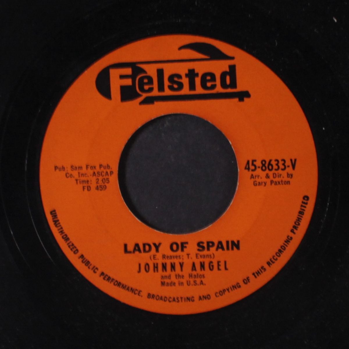 without her heart / lady of spain by JOHNNY ANGEL