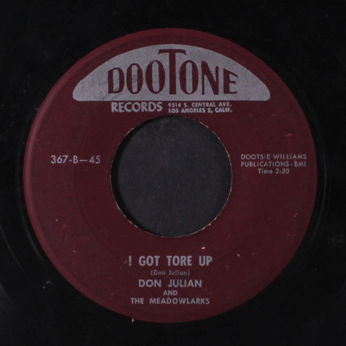 i got tore up / always and always by DON JULIAN & MEADOWLARKS