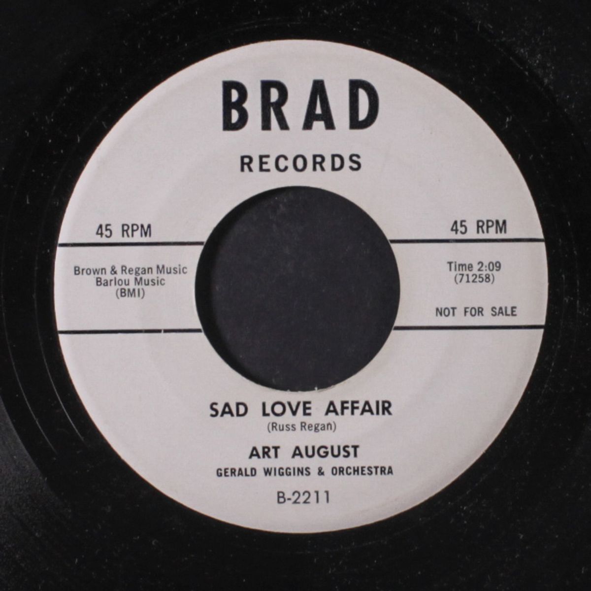 sad love affair / i lost my love by ART AUGUST