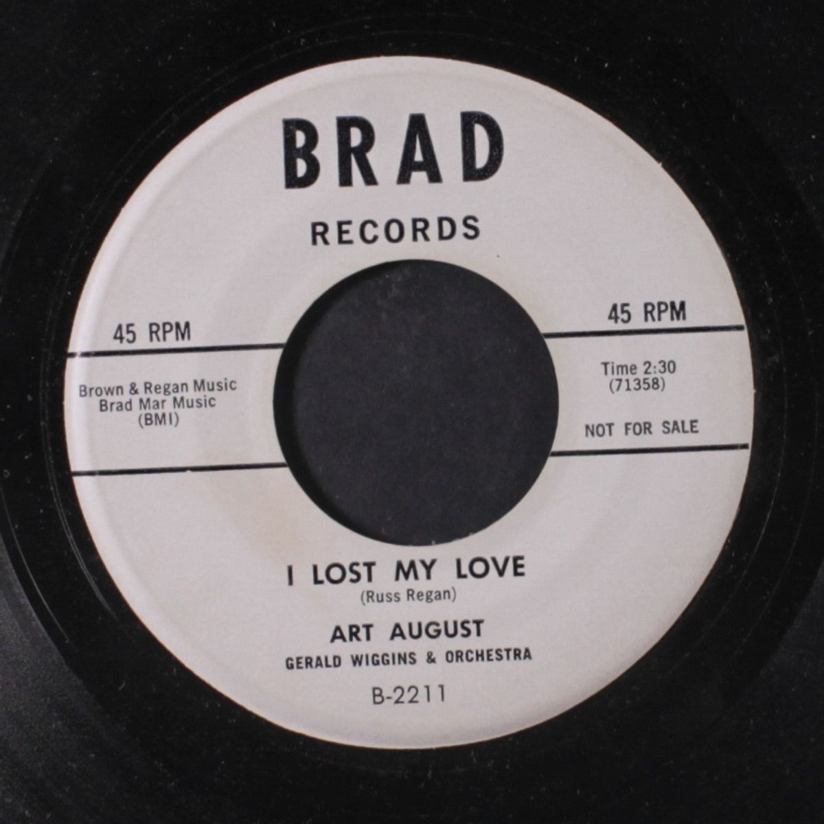 sad love affair / i lost my love by ART AUGUST
