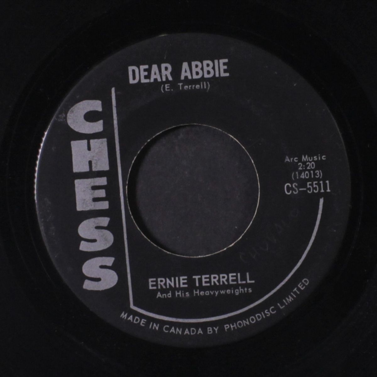 i can't wait / dear abbie by ERNIE TERRELL