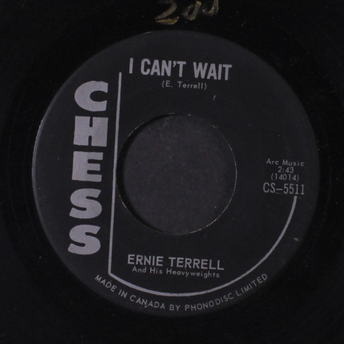i can't wait / dear abbie by ERNIE TERRELL