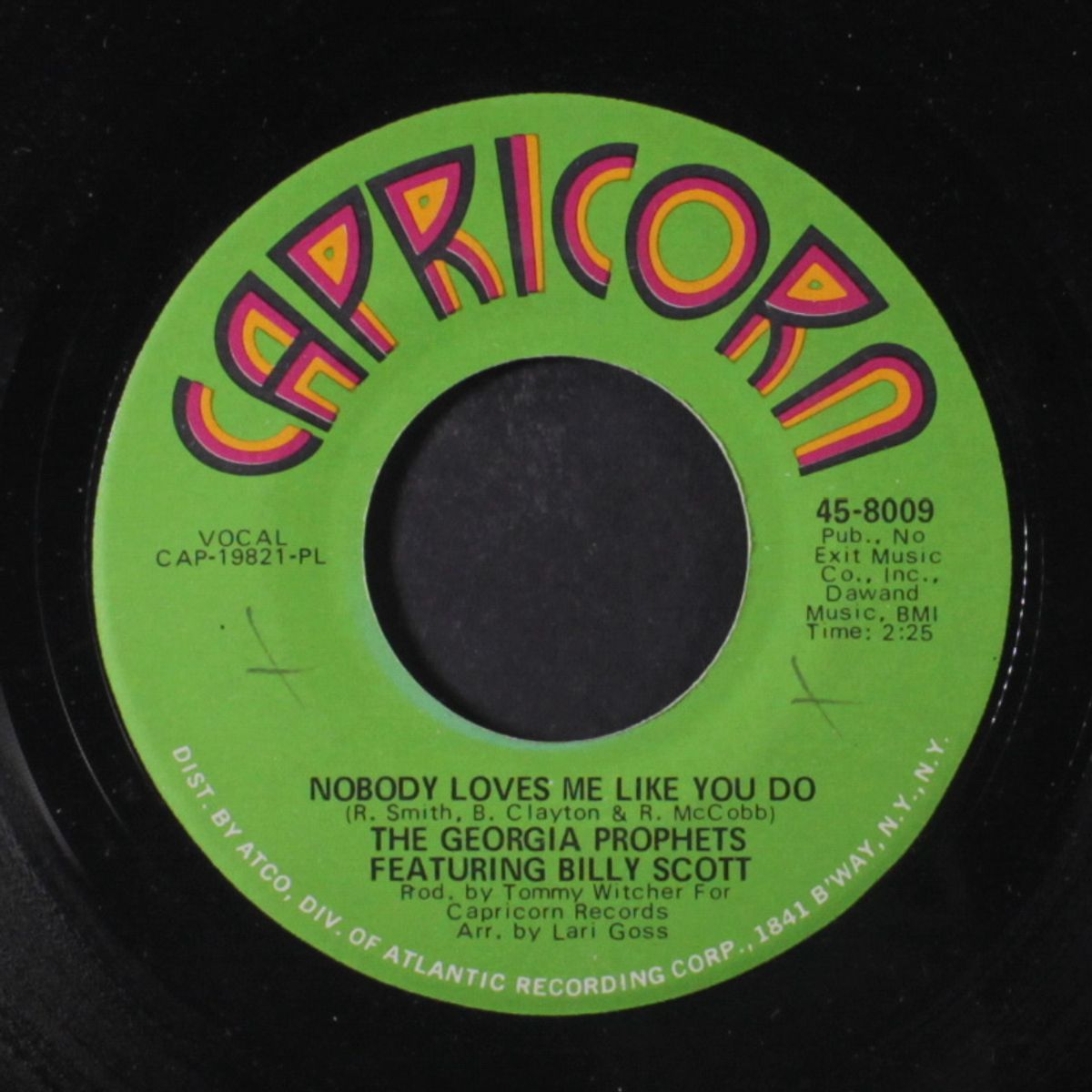 don't you think it's time / nobody loves me like you do by GEORGIA PROPHETS